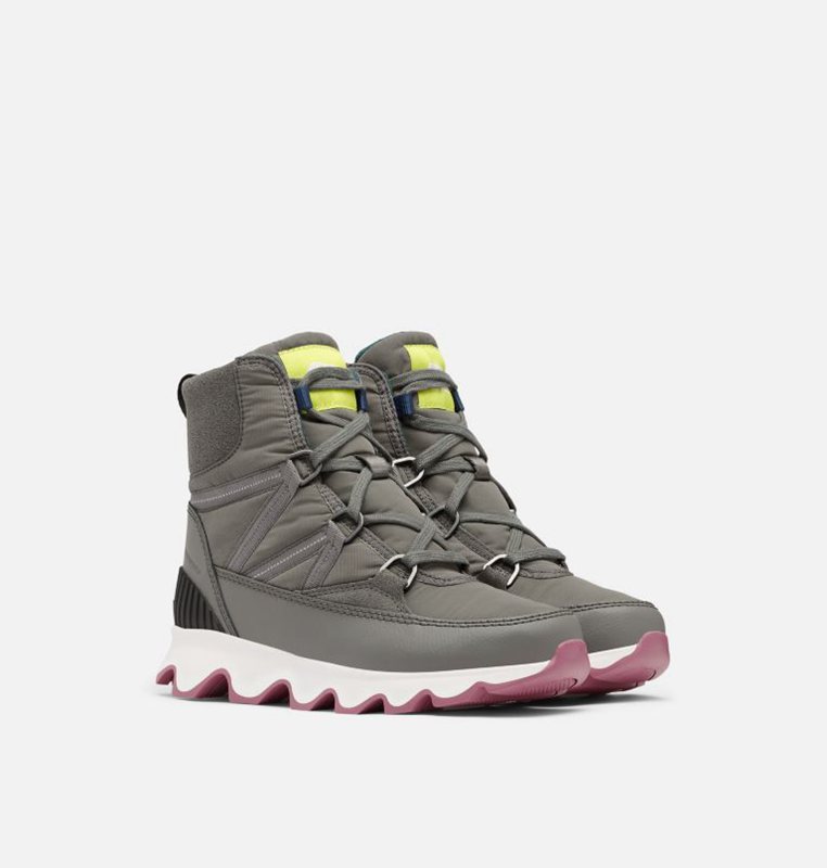 Womens Snow Boots Grey - Sorel Kinetic™ Sportie Low - 276419-UPG